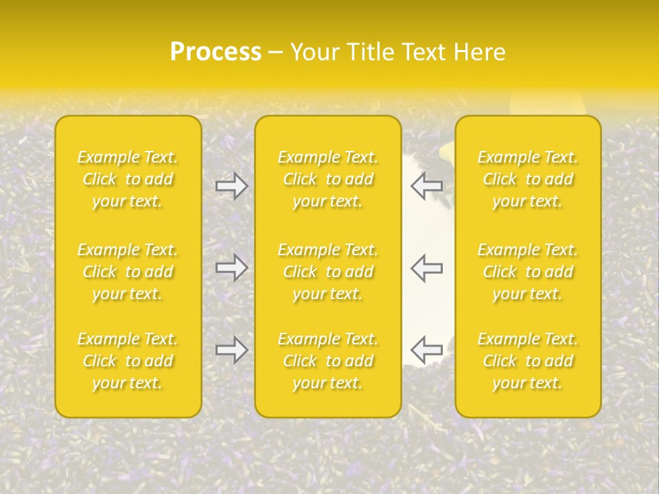 Amour Campagne Carte PowerPoint Template