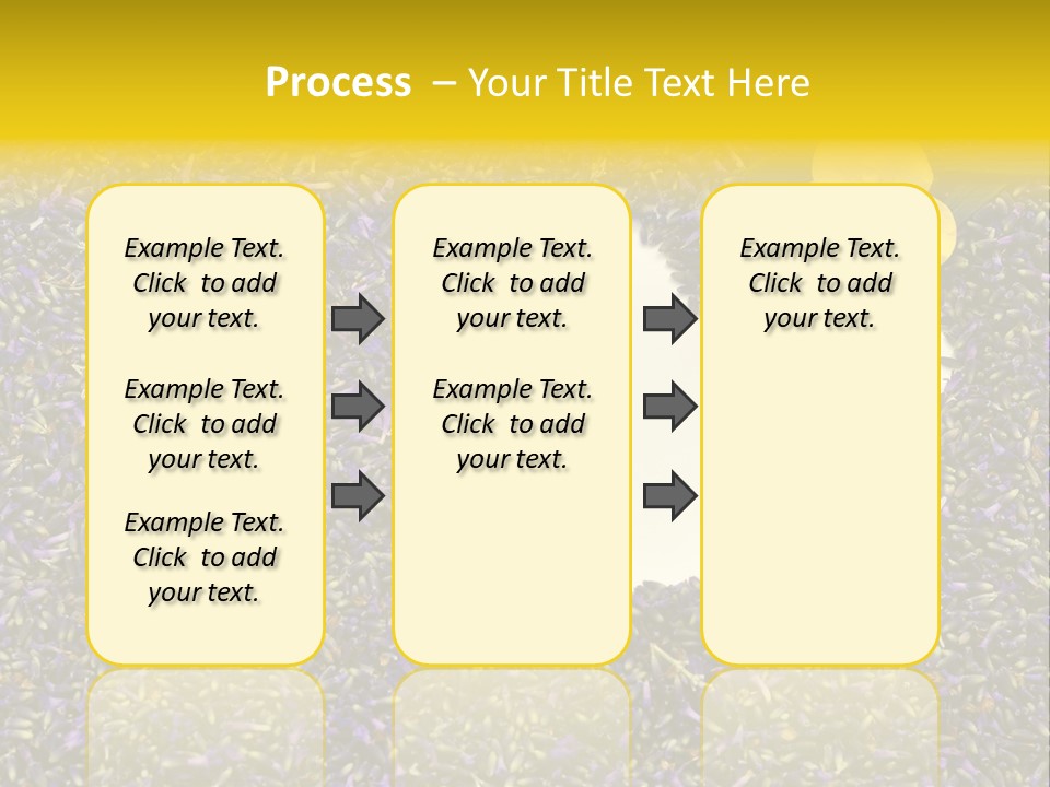 Amour Campagne Carte PowerPoint Template