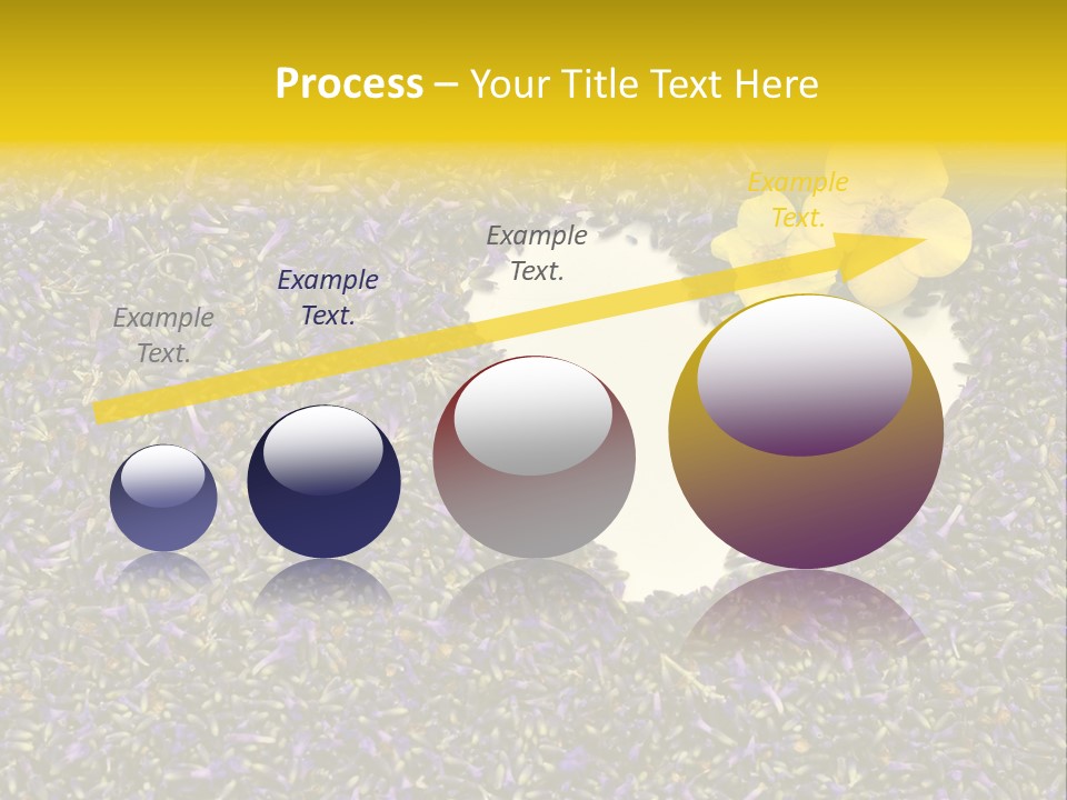 Amour Campagne Carte PowerPoint Template