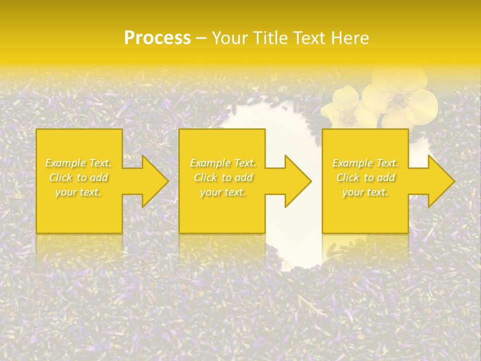 Amour Campagne Carte PowerPoint Template