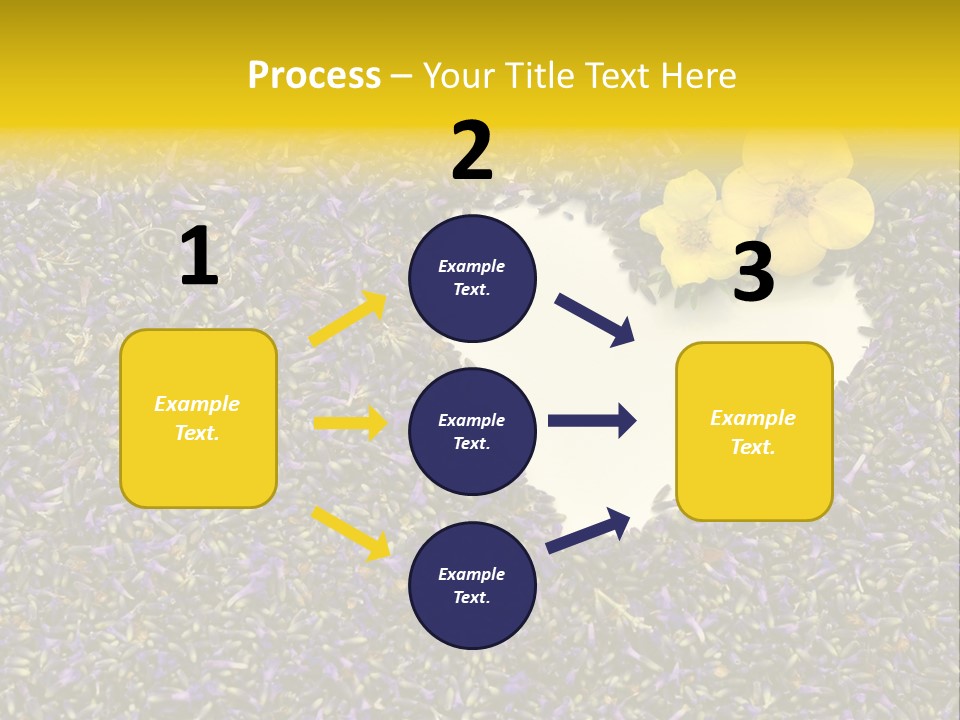 Amour Campagne Carte PowerPoint Template