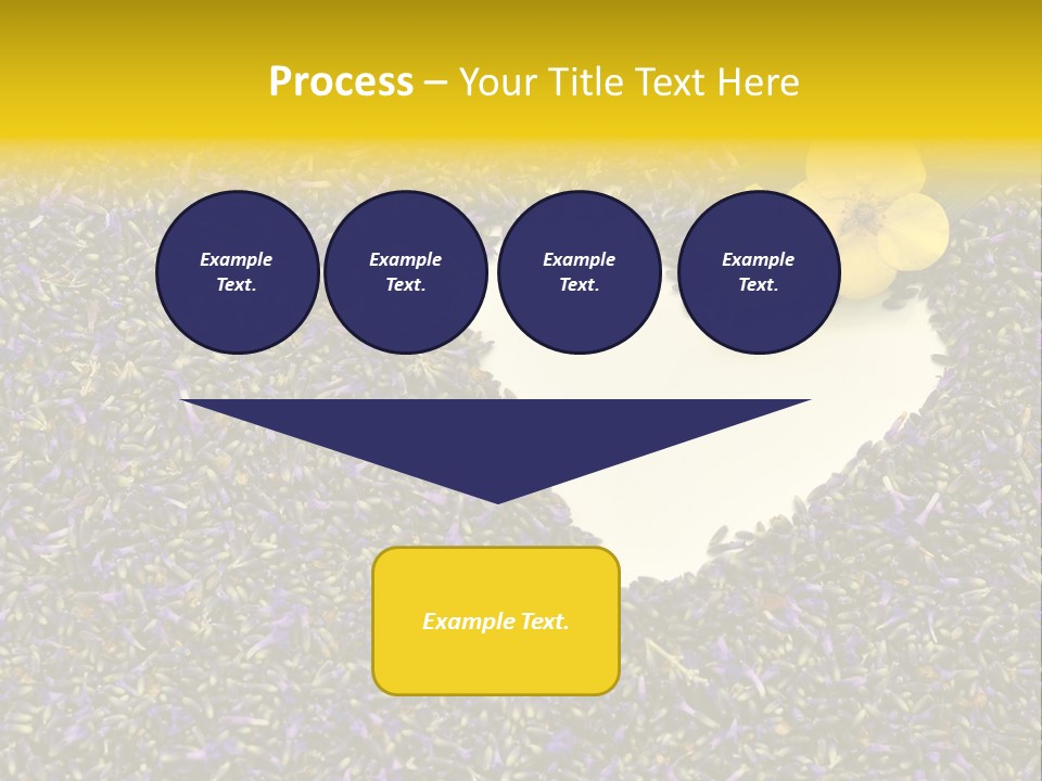 Amour Campagne Carte PowerPoint Template