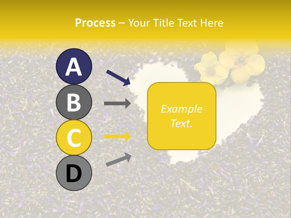 Amour Campagne Carte PowerPoint Template