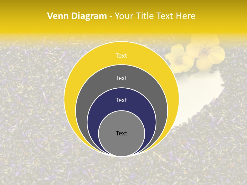 Amour Campagne Carte PowerPoint Template