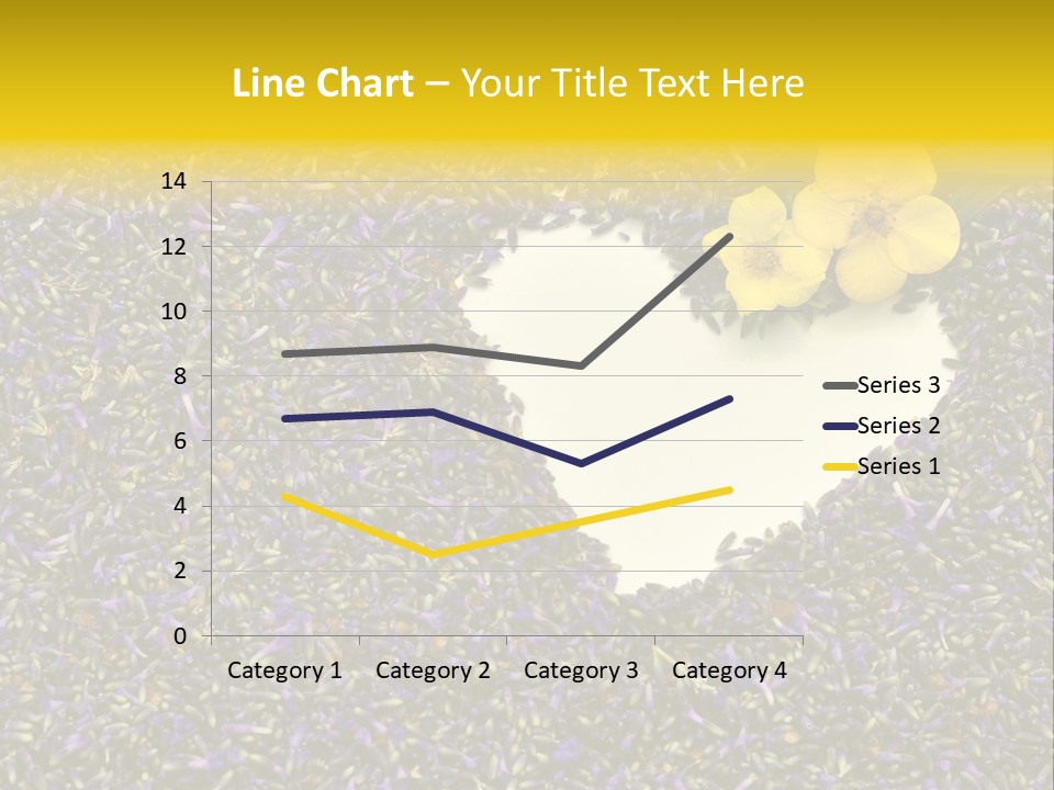 Amour Campagne Carte PowerPoint Template