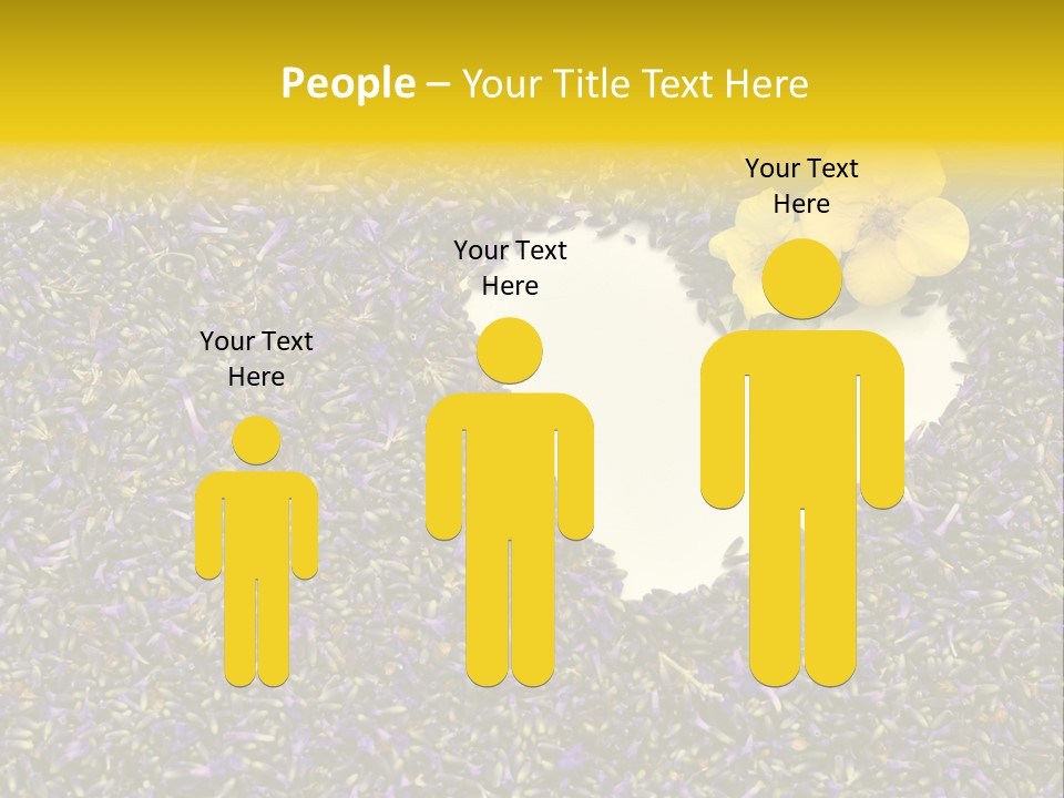 Amour Campagne Carte PowerPoint Template