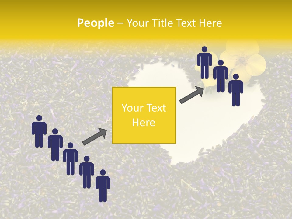 Amour Campagne Carte PowerPoint Template