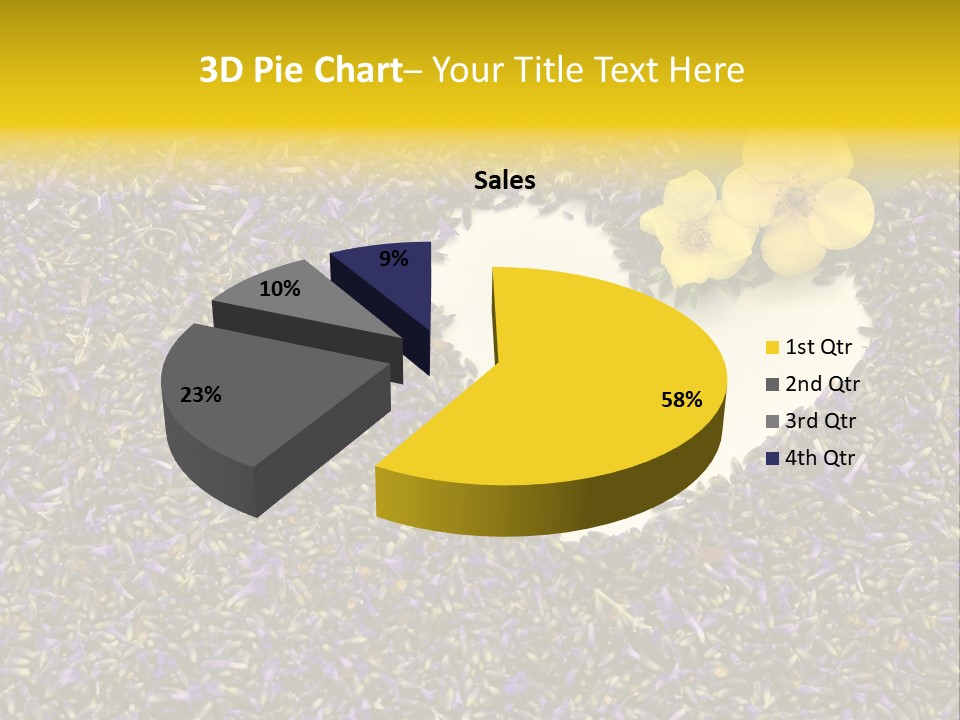 Amour Campagne Carte PowerPoint Template