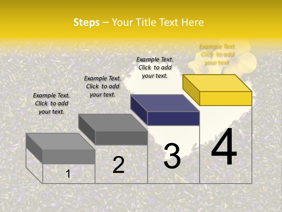 Amour Campagne Carte PowerPoint Template