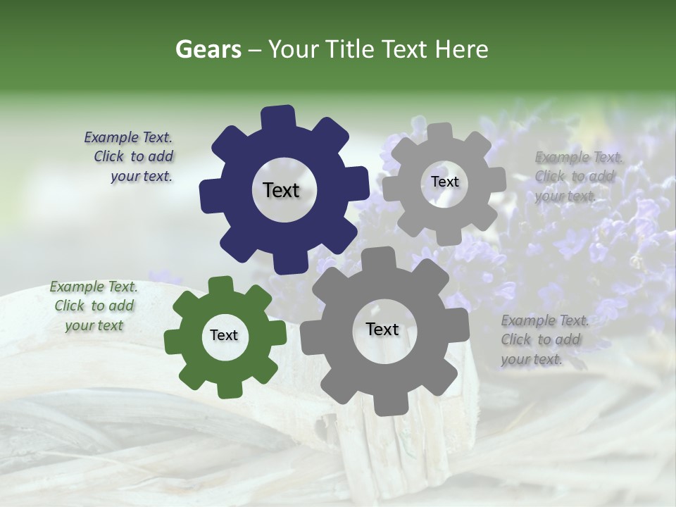 Geruch Makro Frankreich PowerPoint Template