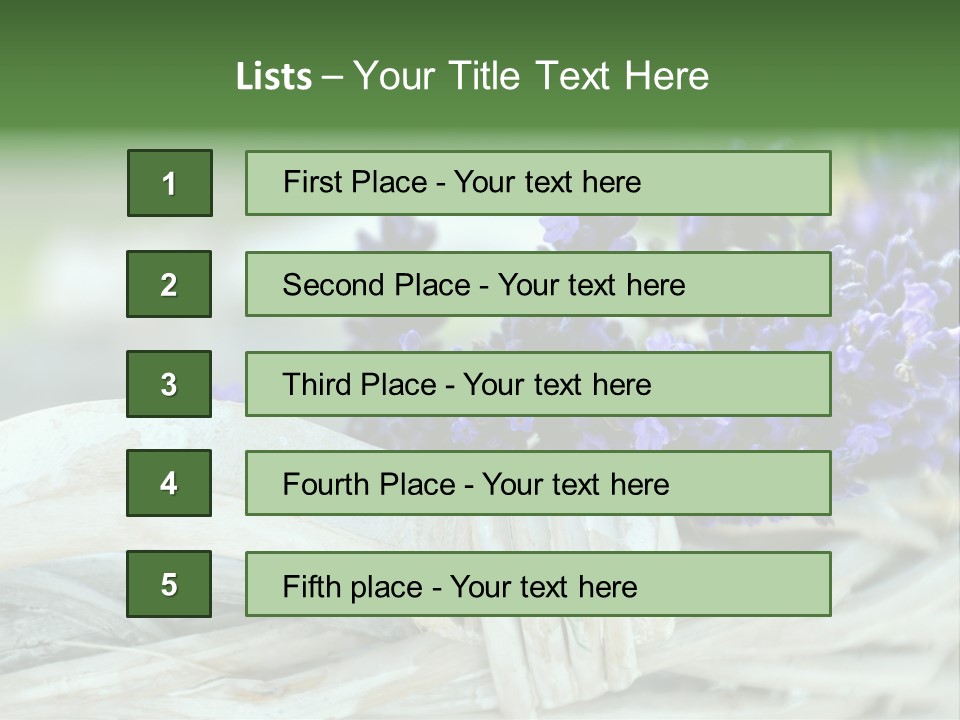 Geruch Makro Frankreich PowerPoint Template