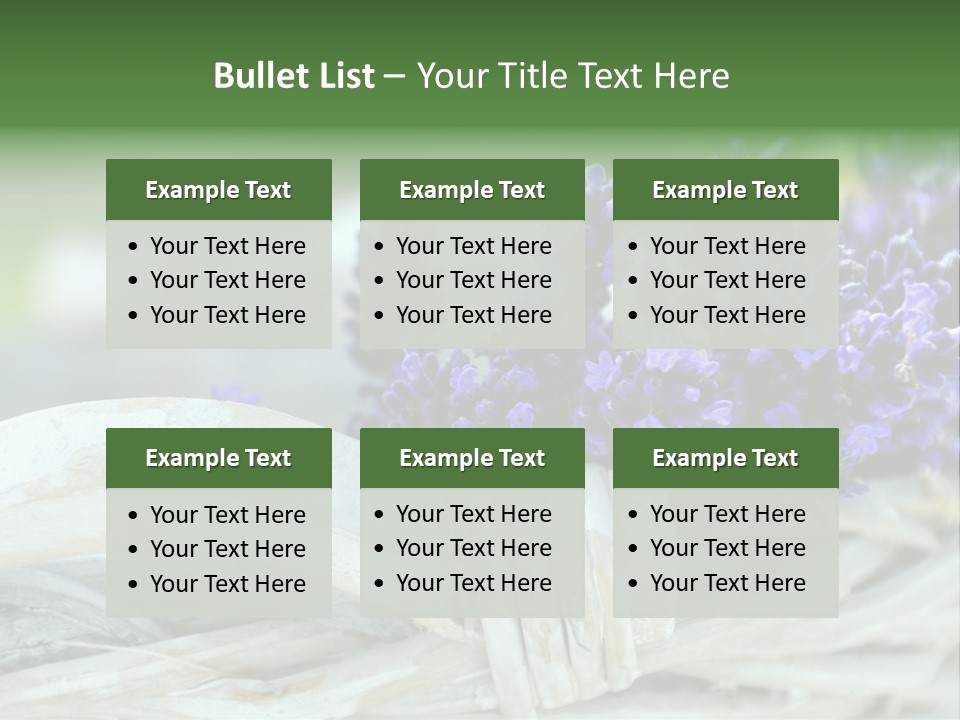 Geruch Makro Frankreich PowerPoint Template