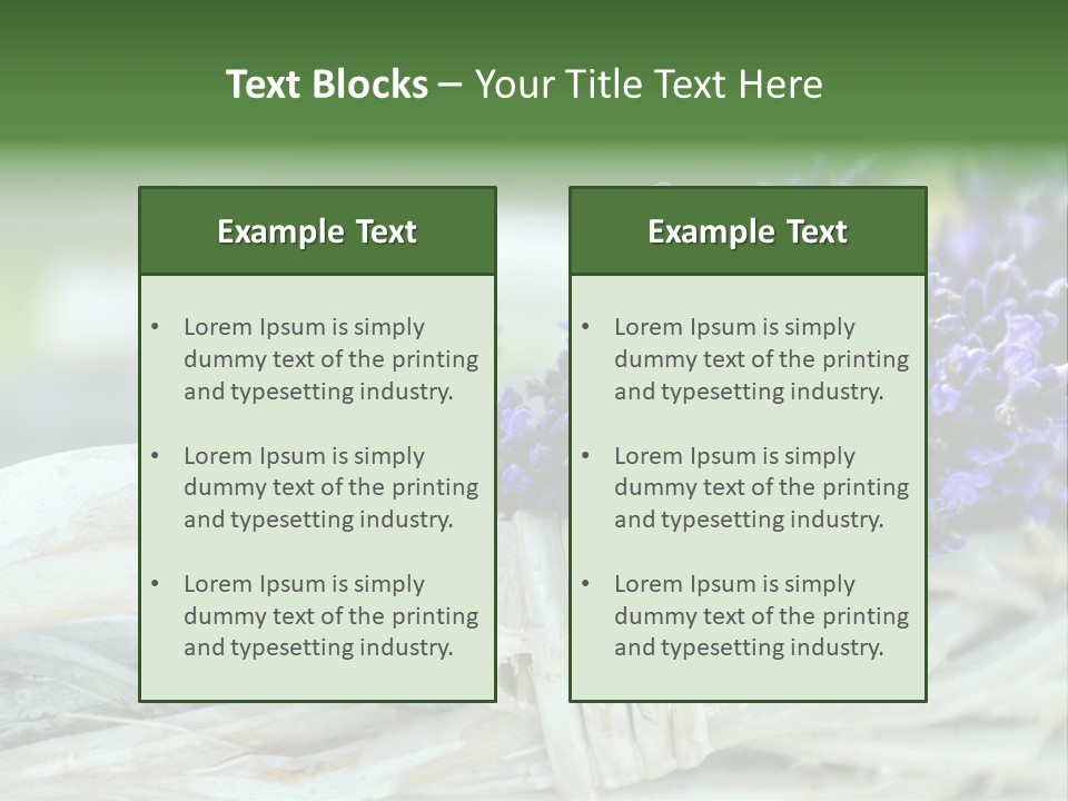 Geruch Makro Frankreich PowerPoint Template