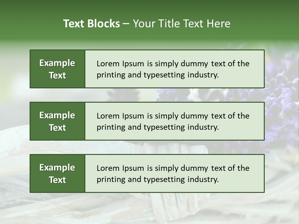 Geruch Makro Frankreich PowerPoint Template