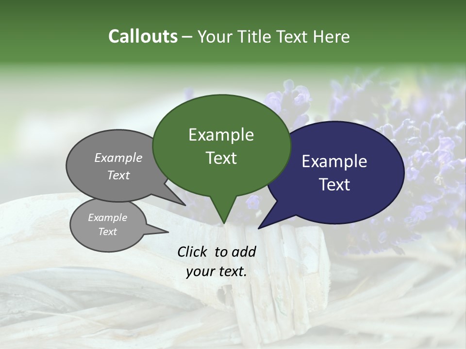 Geruch Makro Frankreich PowerPoint Template