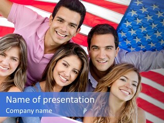 Patriotic Country Union PowerPoint Template