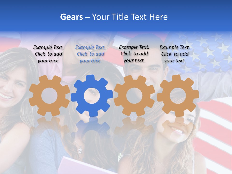 Patriotic Country Union PowerPoint Template