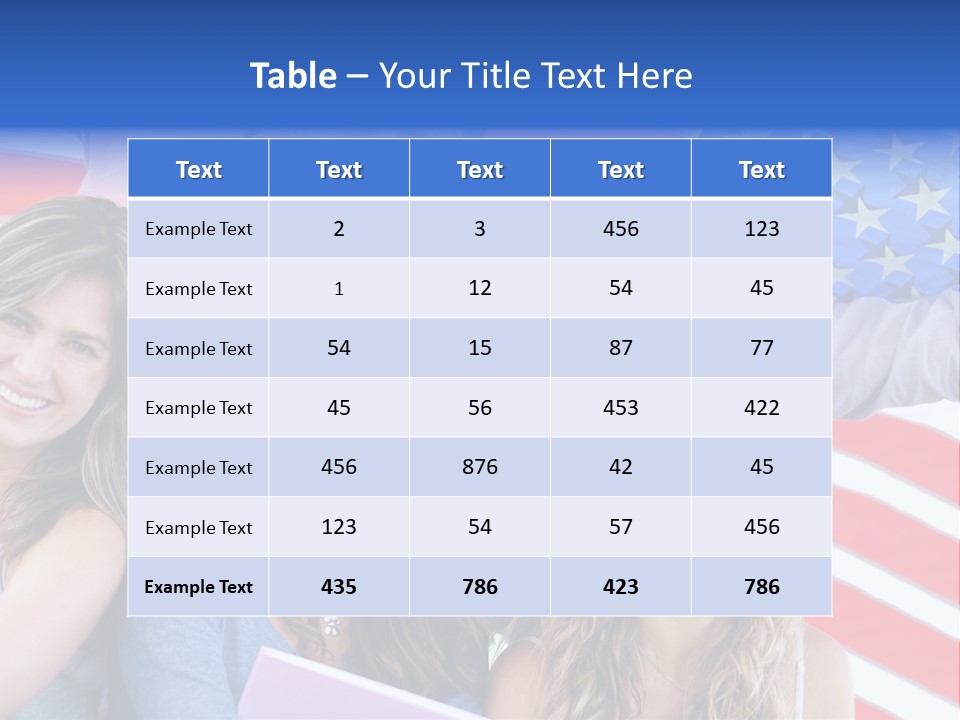Patriotic Country Union PowerPoint Template