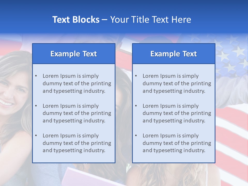 Patriotic Country Union PowerPoint Template