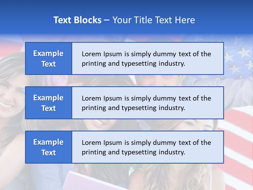 Patriotic Country Union PowerPoint Template