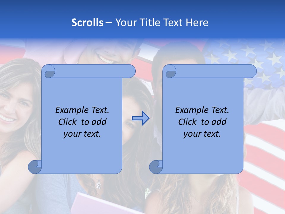 Patriotic Country Union PowerPoint Template