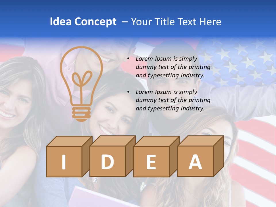 Patriotic Country Union PowerPoint Template