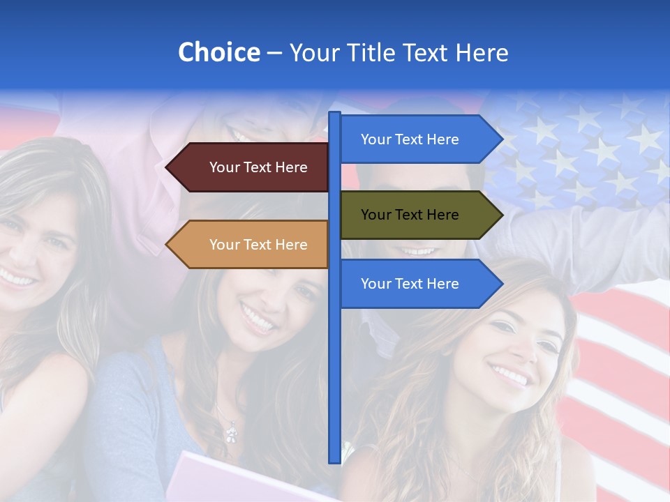 Patriotic Country Union PowerPoint Template