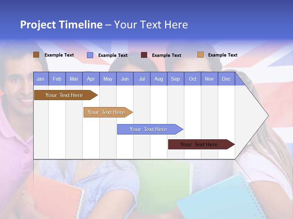 Females Learning Latinamerican PowerPoint Template