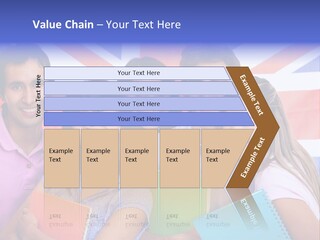 Females Learning Latinamerican PowerPoint Template