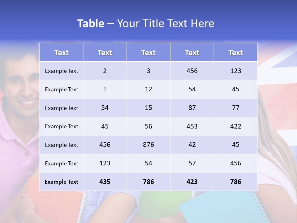Females Learning Latinamerican PowerPoint Template