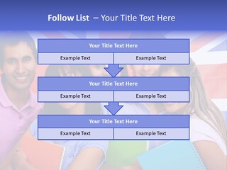 Females Learning Latinamerican PowerPoint Template