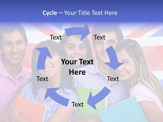 Females Learning Latinamerican PowerPoint Template