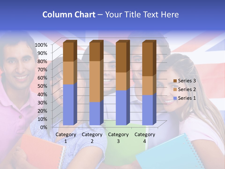 Females Learning Latinamerican PowerPoint Template