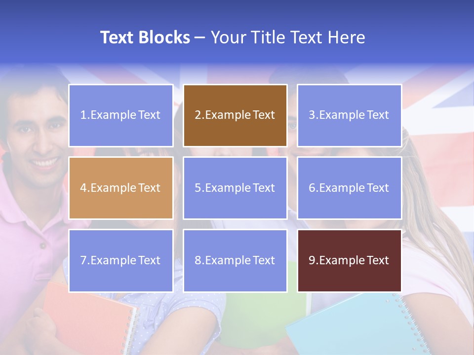 Females Learning Latinamerican PowerPoint Template