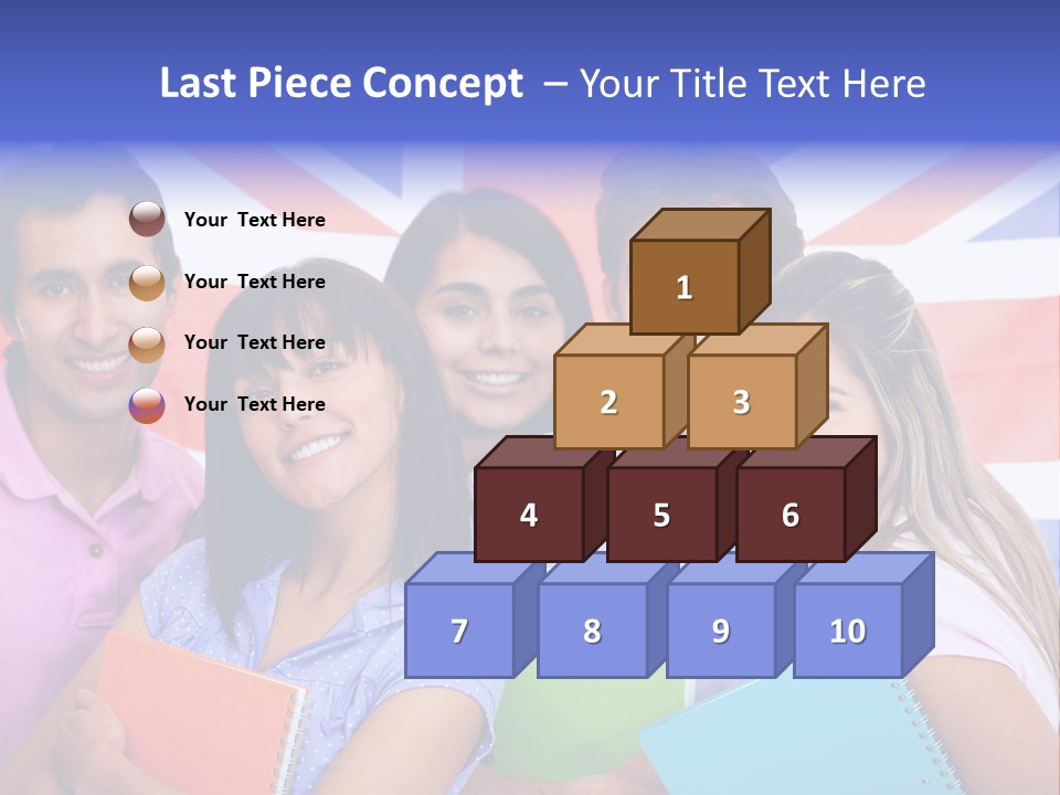 Females Learning Latinamerican PowerPoint Template