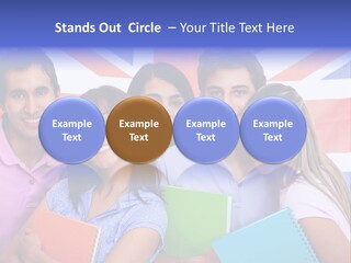 Females Learning Latinamerican PowerPoint Template