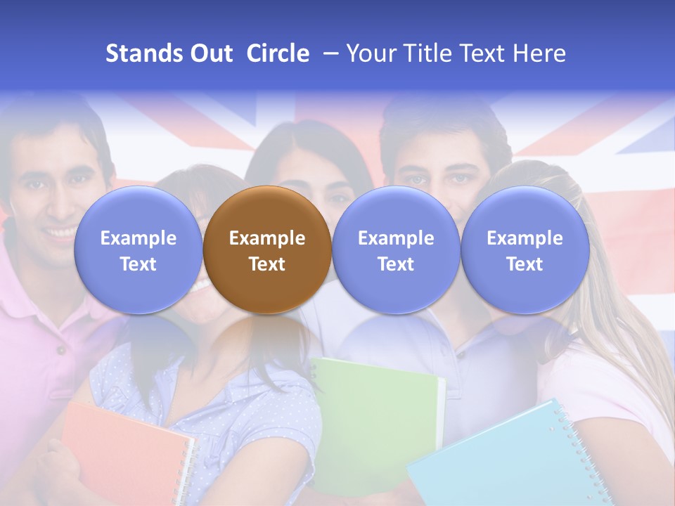 Females Learning Latinamerican PowerPoint Template