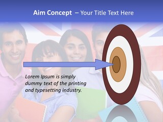 Females Learning Latinamerican PowerPoint Template