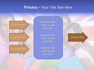 Females Learning Latinamerican PowerPoint Template