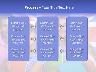Females Learning Latinamerican PowerPoint Template