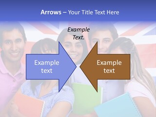 Females Learning Latinamerican PowerPoint Template