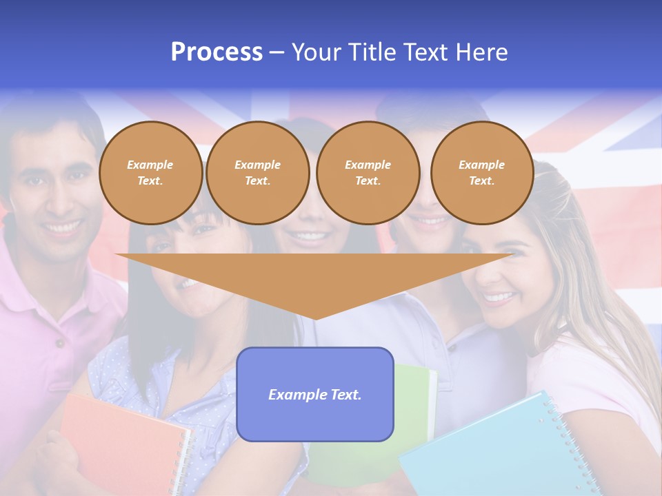 Females Learning Latinamerican PowerPoint Template