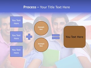 Females Learning Latinamerican PowerPoint Template