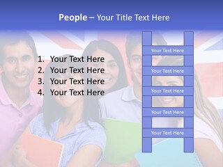 Females Learning Latinamerican PowerPoint Template
