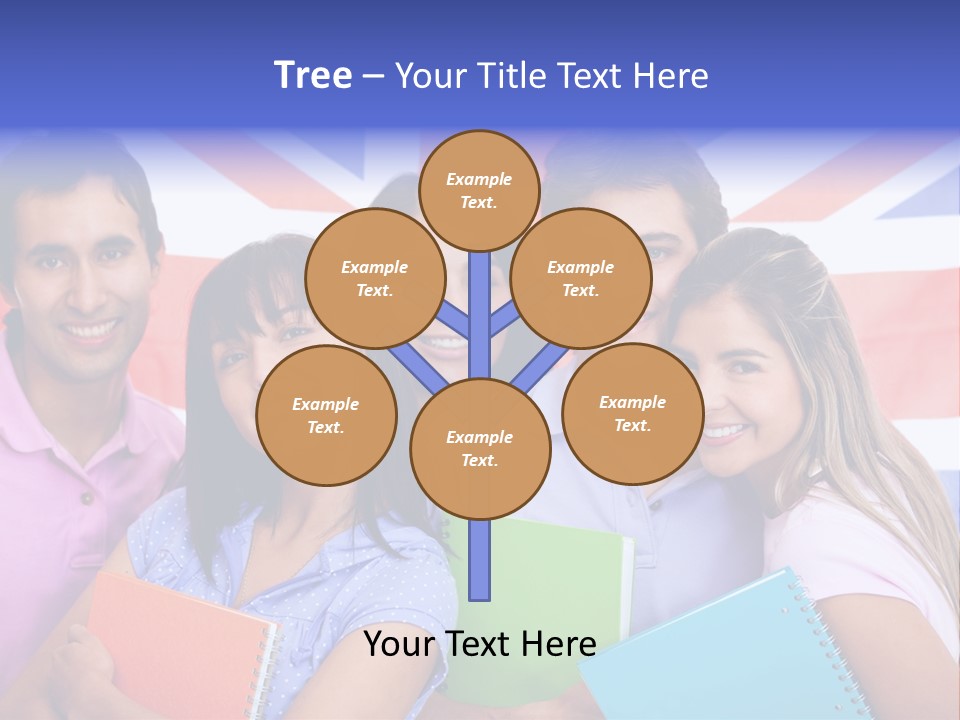 Females Learning Latinamerican PowerPoint Template