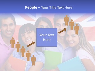 Females Learning Latinamerican PowerPoint Template
