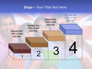 Females Learning Latinamerican PowerPoint Template
