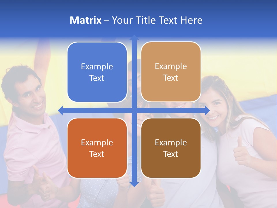 Friends Venezuelan Liking PowerPoint Template