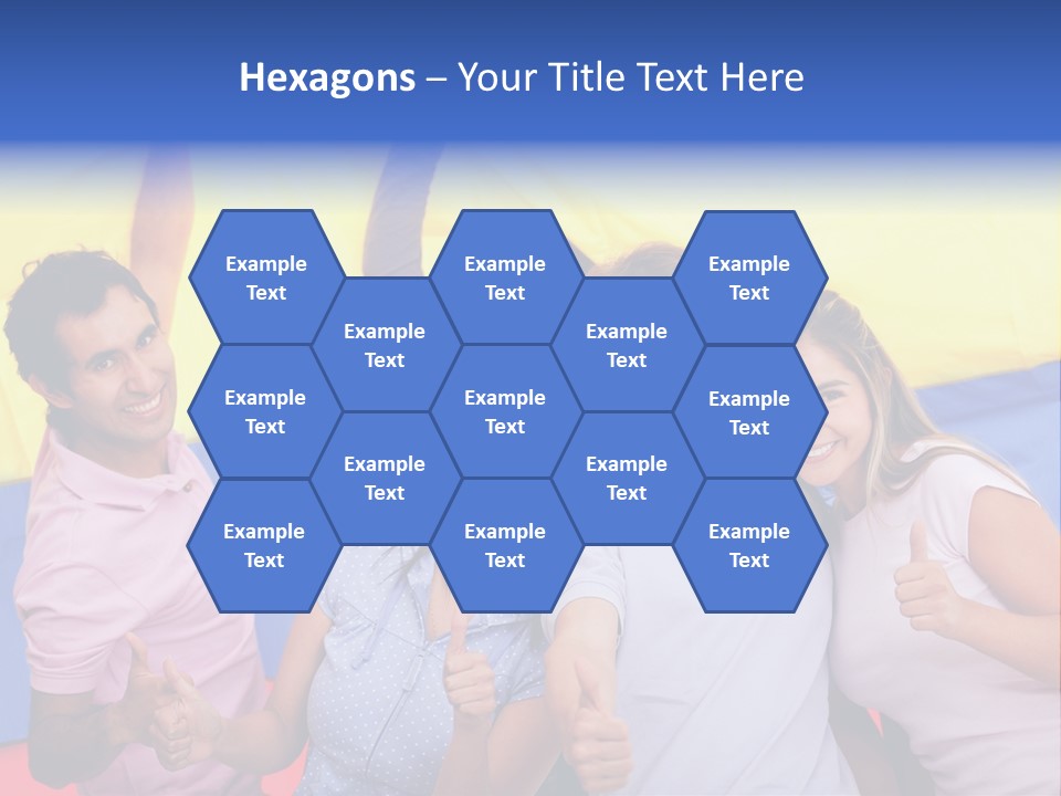 Friends Venezuelan Liking PowerPoint Template