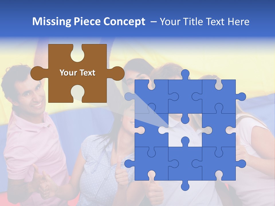 Friends Venezuelan Liking PowerPoint Template